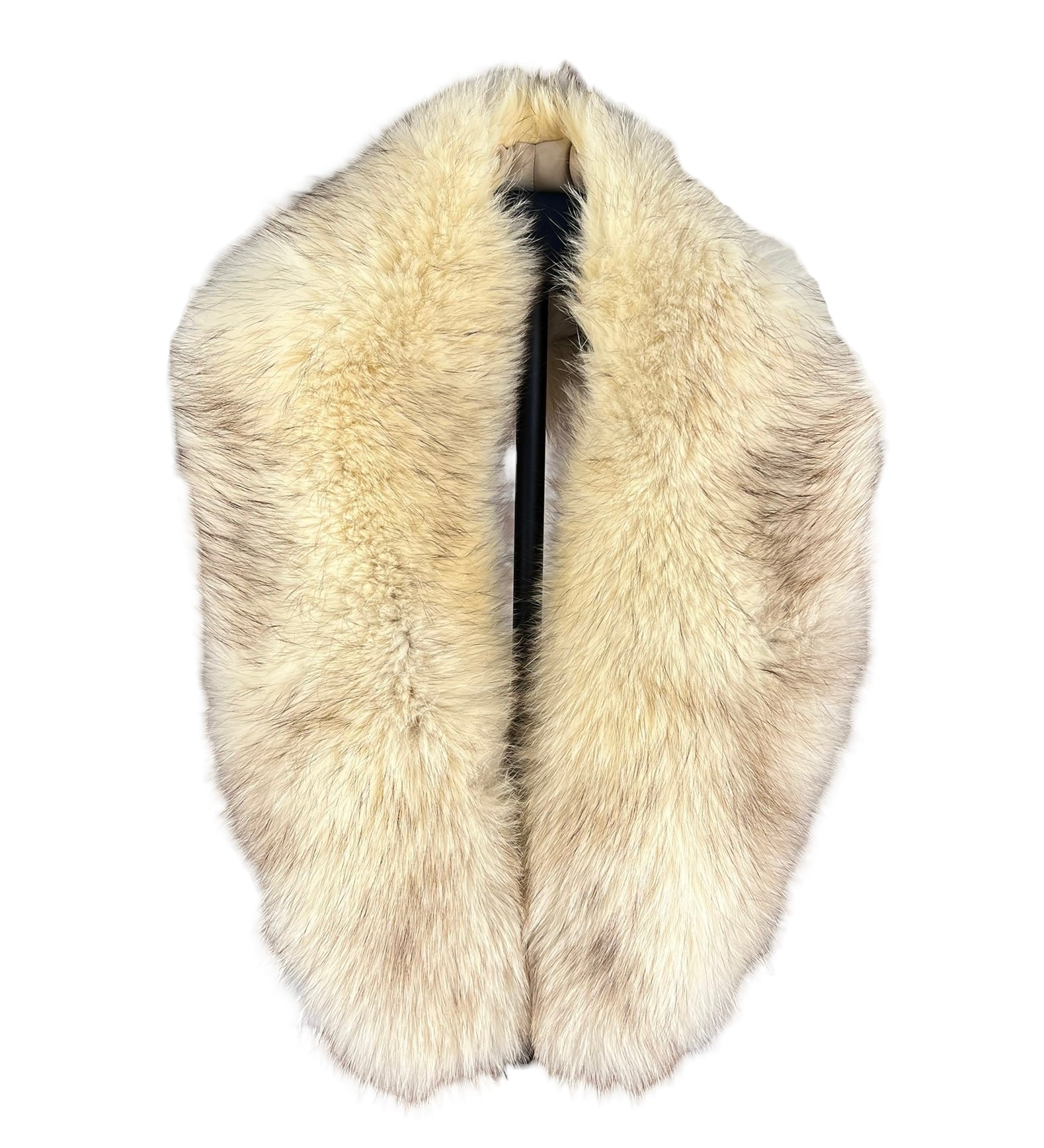 Saga Fox Vintage Ivory/Brown Shawl