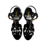 Saint Laurent Tribute Patent Leather Black Heels