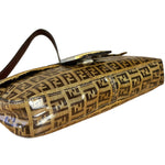 Fendi FF PVC Coated Canvas Baguette