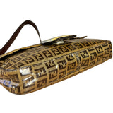 Fendi FF PVC Coated Canvas Baguette