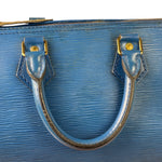 Louis Vuitton Blue Epi Leather Speed 25
