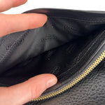 Coach Black Leather Long Wallet