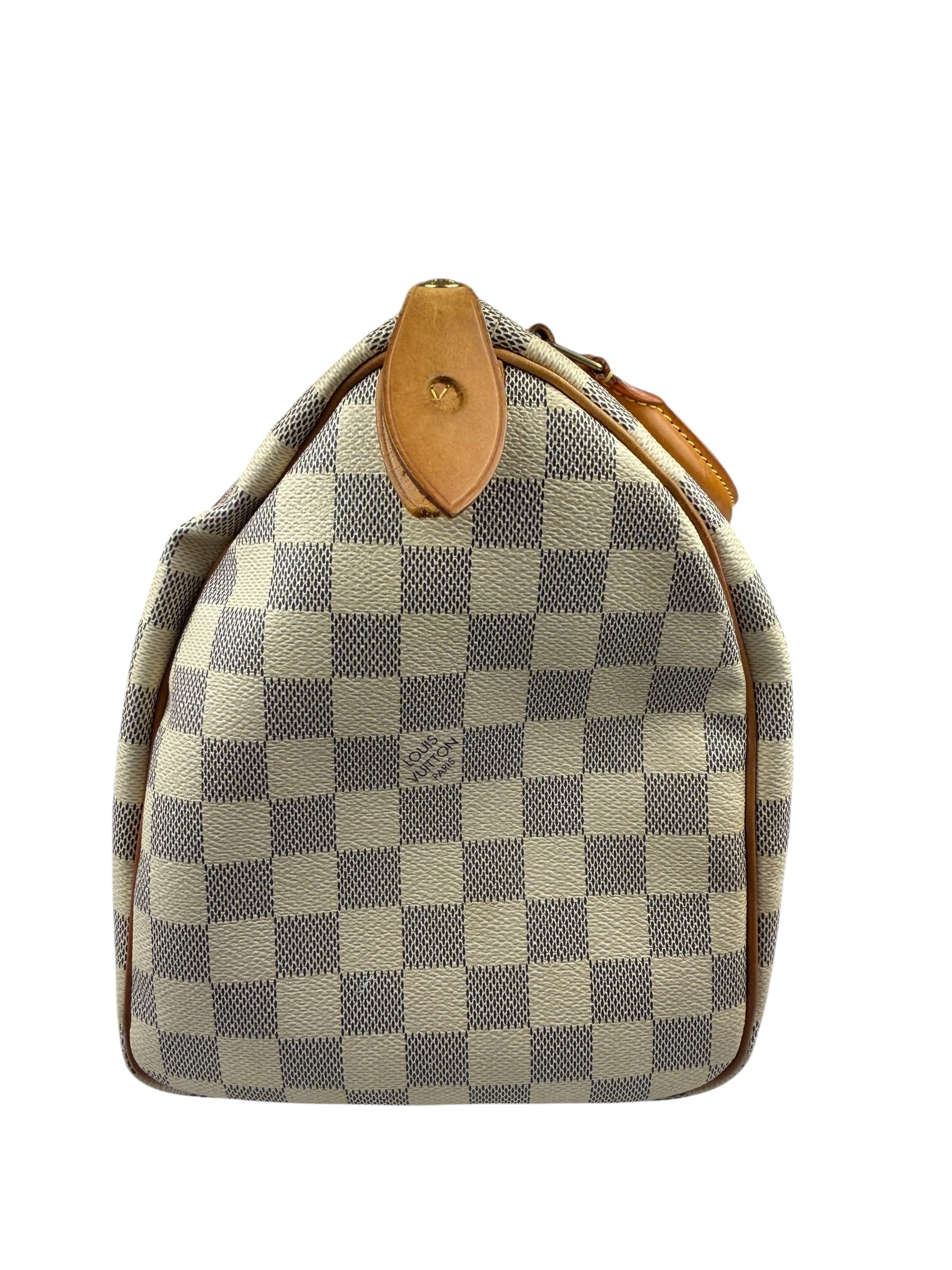 Louis Vuitton Damier Azur Speedy Hand Bag