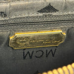 MCM Black Saffiano Leather Handbag