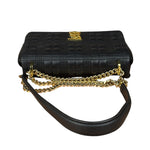 Burberry Black Quilted Leather Lola Shoulder Bag