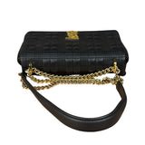 Burberry Black Quilted Leather Lola Shoulder Bag