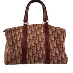 Christian Dior Vintage Monogram Trotter Boston Handbag