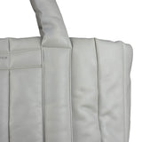 Rag & Bone White Leather Puffer Tote