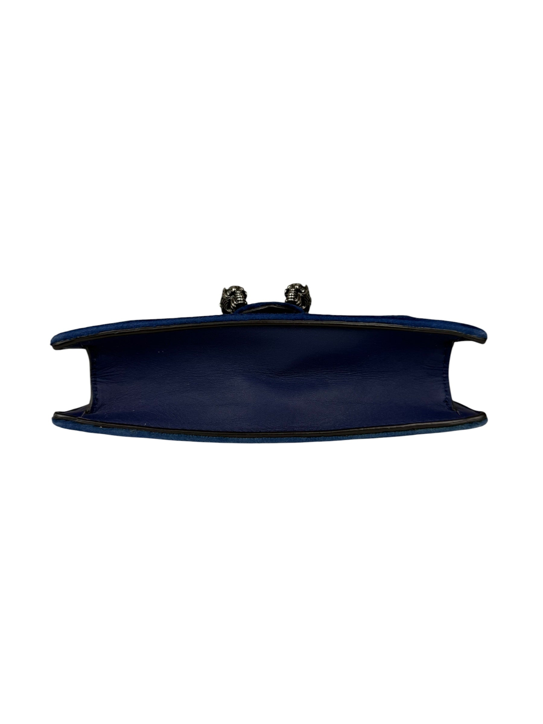 Gucci Blue Velvet Mini Dionysus Chain Bag