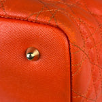 Christian Dior Panarea Cannage Quilted Leather Tote