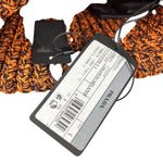 Prada Knit Polyester Black/Orange Beanie