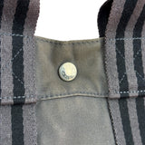 Hermes Grey Canvas Fourre Tout PM