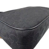 Coach Black Leather Pace Messenger Crossbody Bag