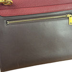 Celine Colorblock Leather/Suede Two-Way Bag