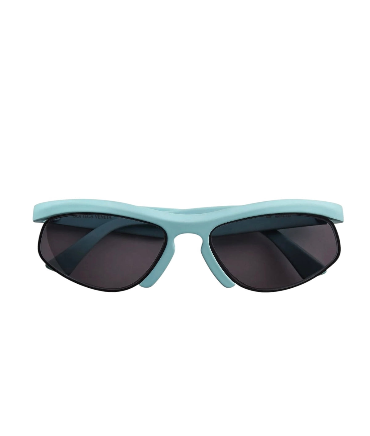 Bottega Veneta BV1114S Blue Sporty Oval Sunglasses