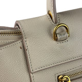 Celine Cream Calfskin Belt Nano Two-Way Bag