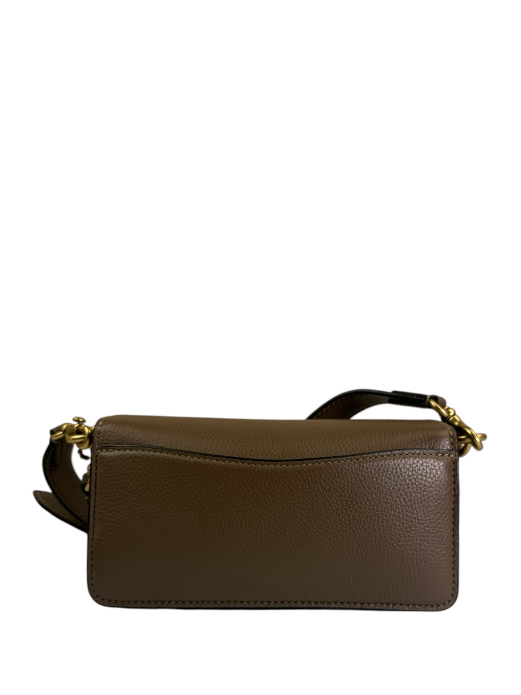 Coach Taupe Leather Tabby Two-Way Bag