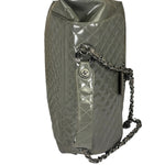 Chanel Grey Patent Leather Mademoiselle Kelly Flap Bag 2008