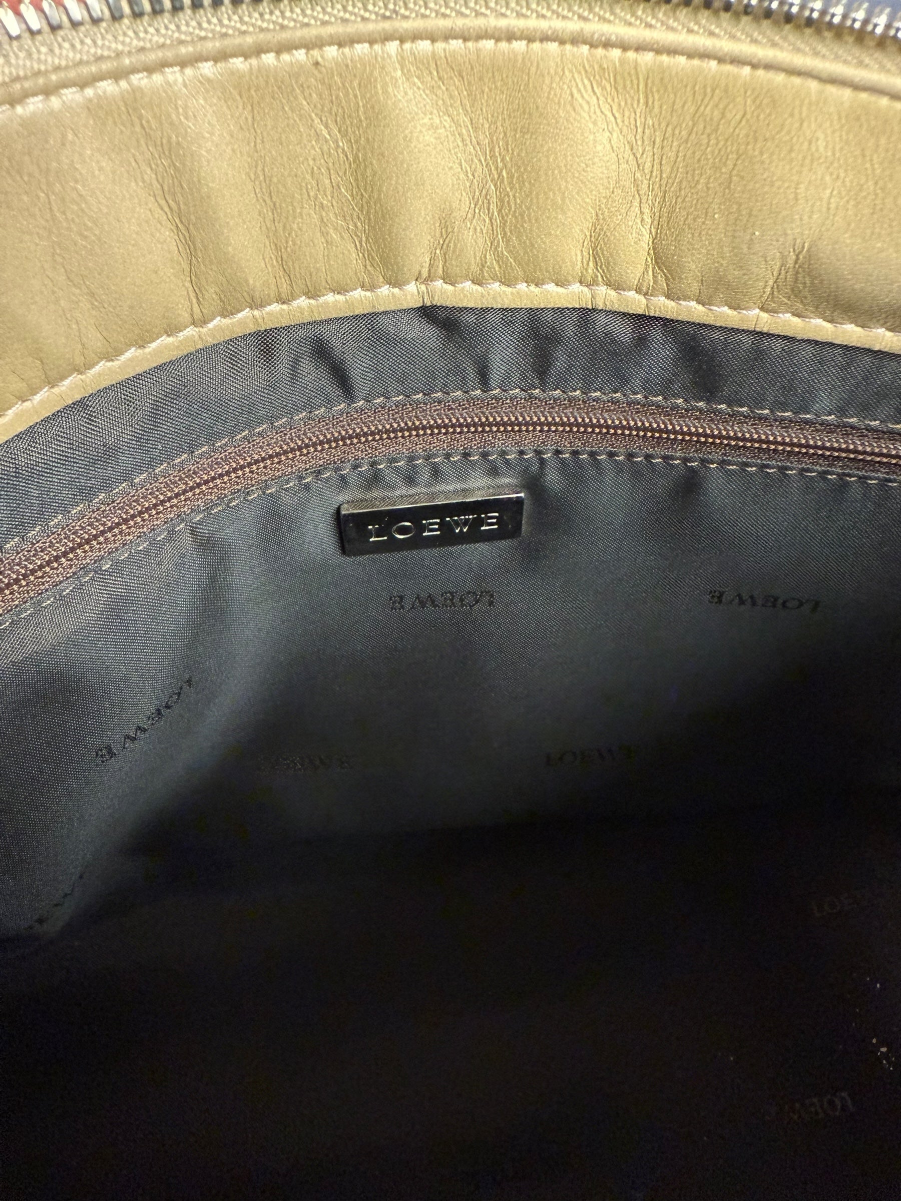 Loewe Postal Leather Handbag