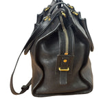 YSL Black Leather Cabas Chyc 2Way
