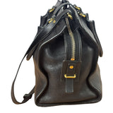 YSL Black Leather Cabas Chyc 2Way