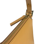 Burberry Vintage Beige Leather Shoulder Bag