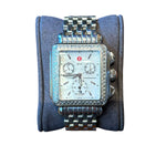 Michelle Deco Diamond Stainless Steel Watch