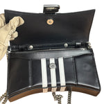 Balenciaga x Adidas Black Hourglass Wallet on Chain