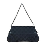 Gucci Black Tom Ford Horsebit Shoulder Bag