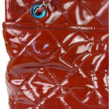 Chanel Patent Red Quilted S Shopper Tote 2013