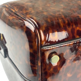 YSL Patent Leather Tortoise Shell Duffle