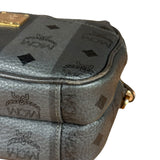 MCM Monogram Stripe Camera Crossbody