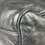 Balenciaga Vintage Navy Leather City Two-Way Bag