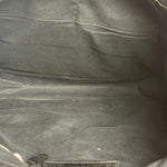 Balenciaga Vintage Black Leather Classic Square Zip Shoulder Tote Bag