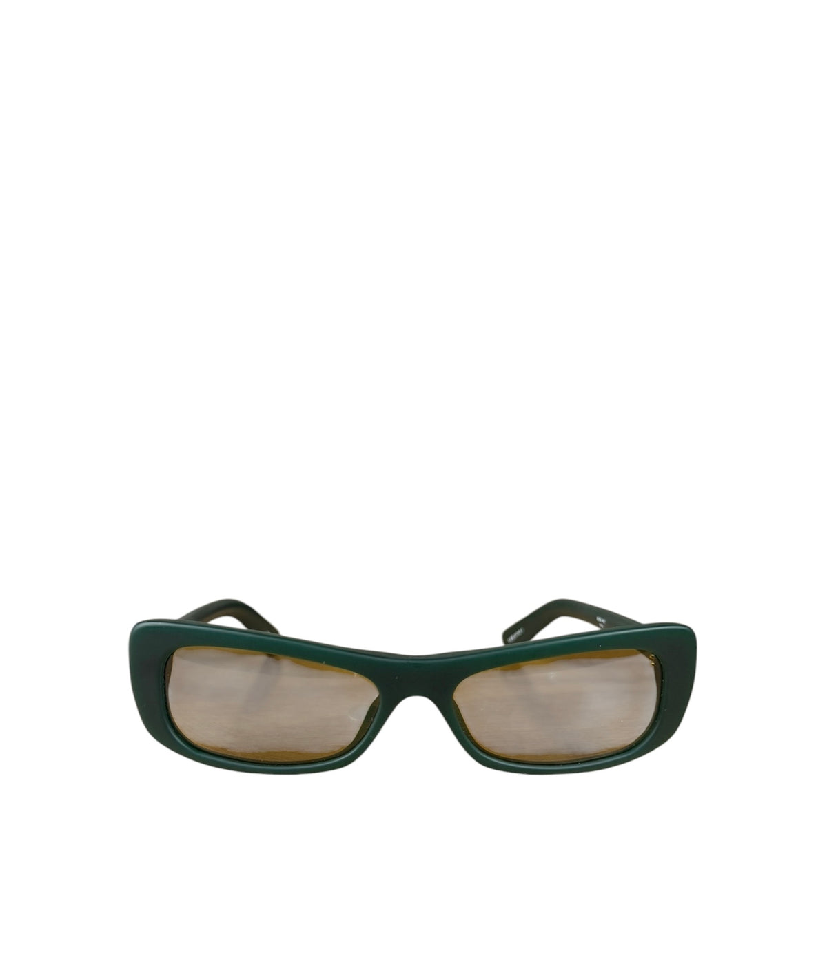 Jacquemus Dark Green Les Lunettes Capri Rectangle-Frame Sunglasses