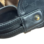 Gucci GG Black Hobo Horsebit Shoulder Bag