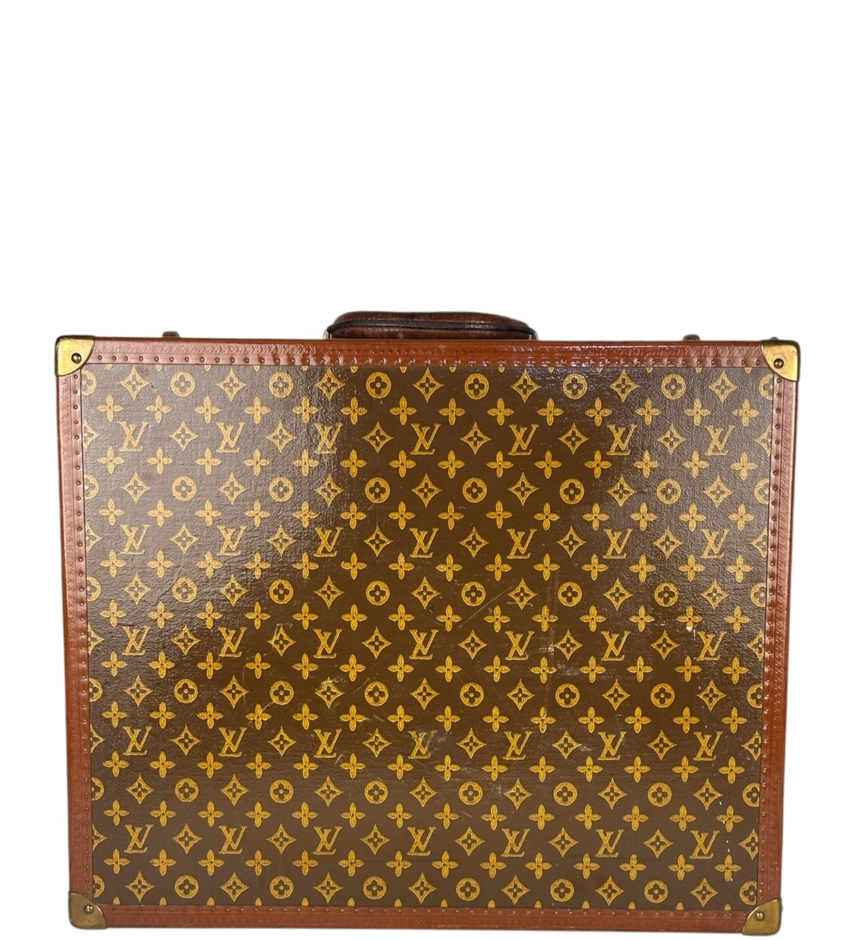 Louis Vuitton Vintage Monogram Hard Case Luggage Trunk