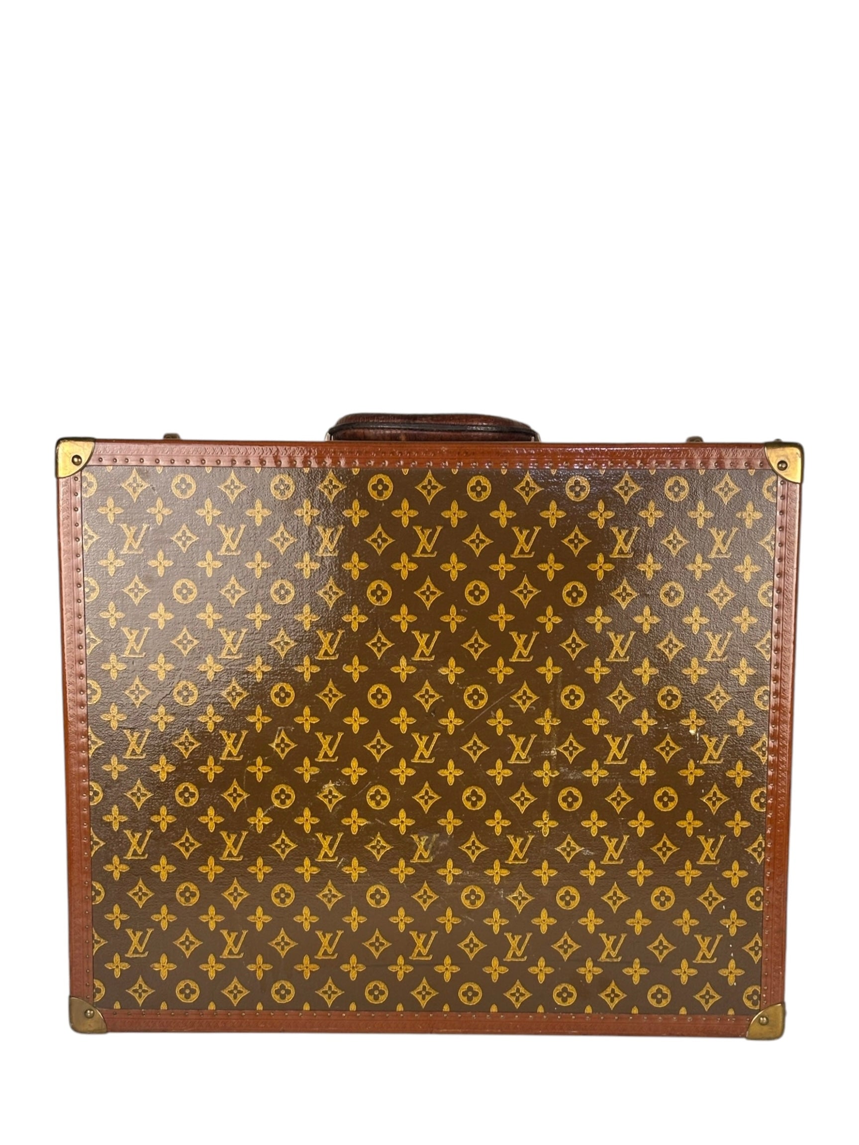 Louis Vuitton Vintage Monogram Hard Case Luggage Trunk
