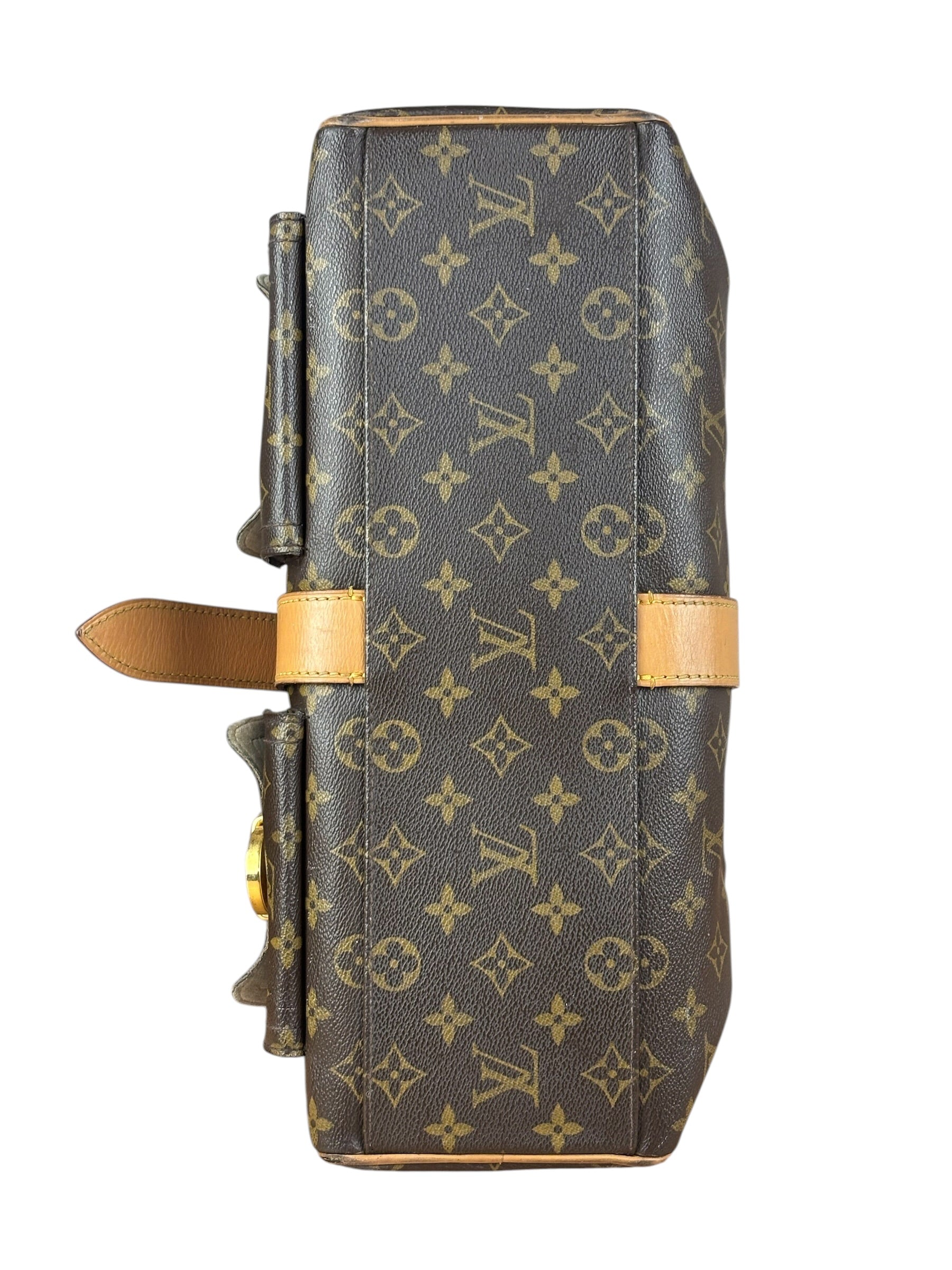 Louis Vuitton Monogram Manhattan Handbag MM