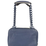 Balenciaga Vintage Blue Leather Mini Pochette