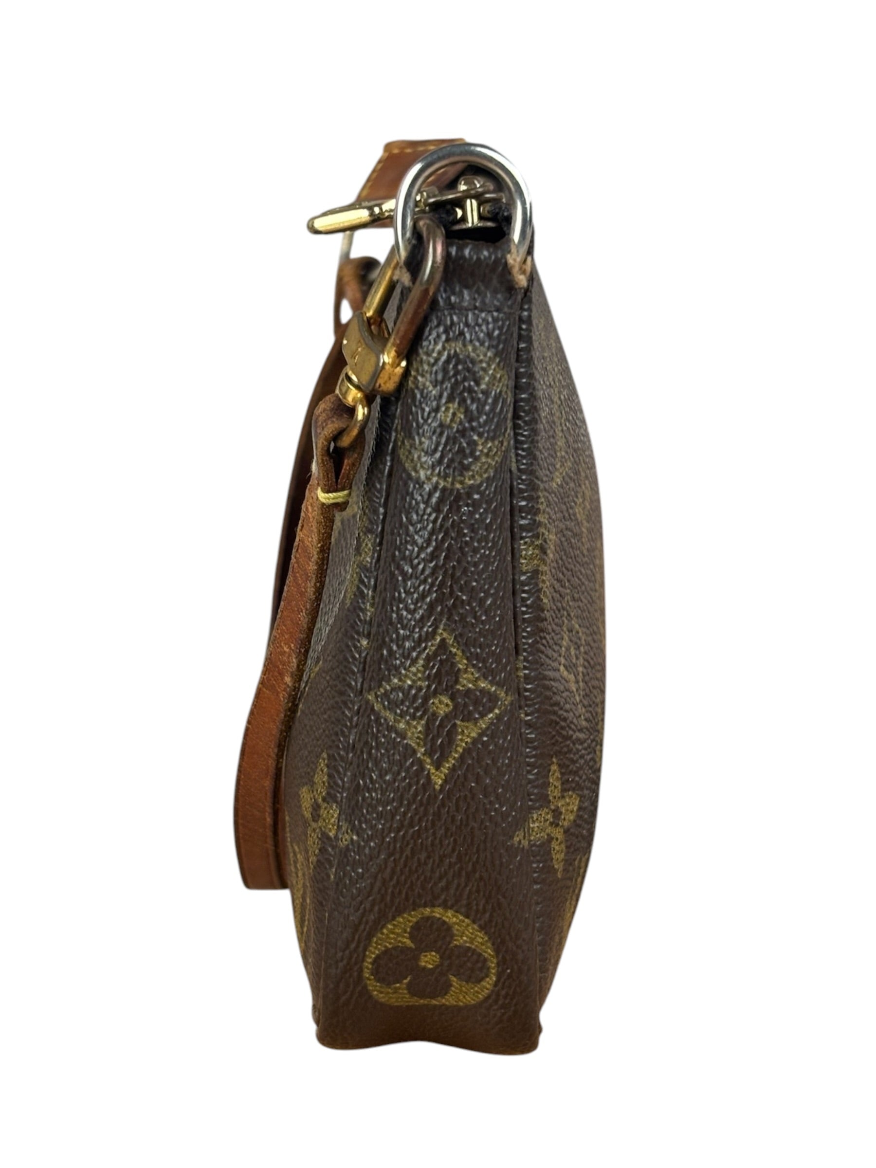Louis Vuitton Leather Monogram Pochette