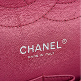 Chanel Hot Pink Large Patent Leather Double Flap Shoulder Bag 2014