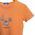 Burberry Blue Label Graphic Short Sleeve Top