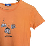 Burberry Blue Label Graphic Short Sleeve Top