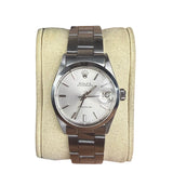 Rolex Oysterdate Precision Silver Stick Dial 1980