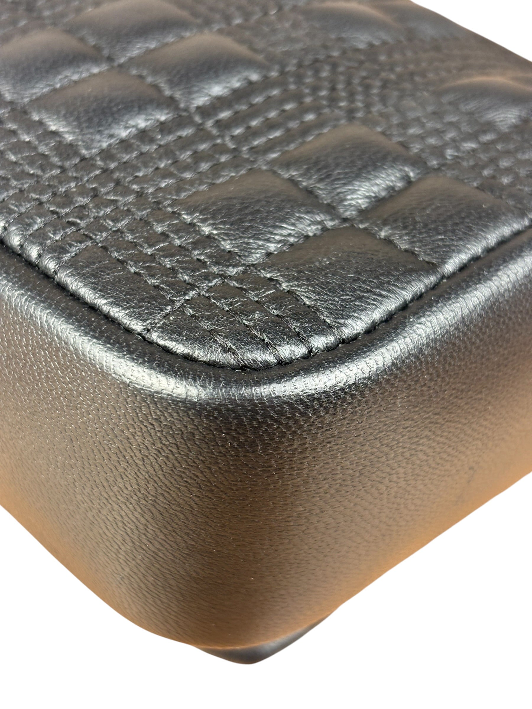 Burberry Black Quilted Leather Lola Shoulder Bag