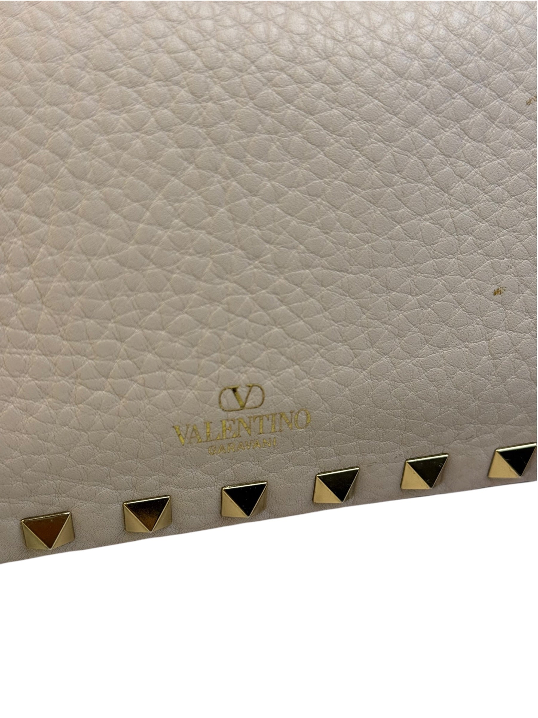 Valentino Garavani Calfskin Small Rockstud Two-Way Bag
