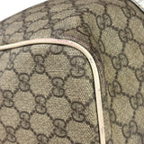 Gucci Beige/White Leather Trim GG Joy Boston Bag