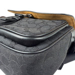 Coach Black Leather Pace Messenger Crossbody Bag