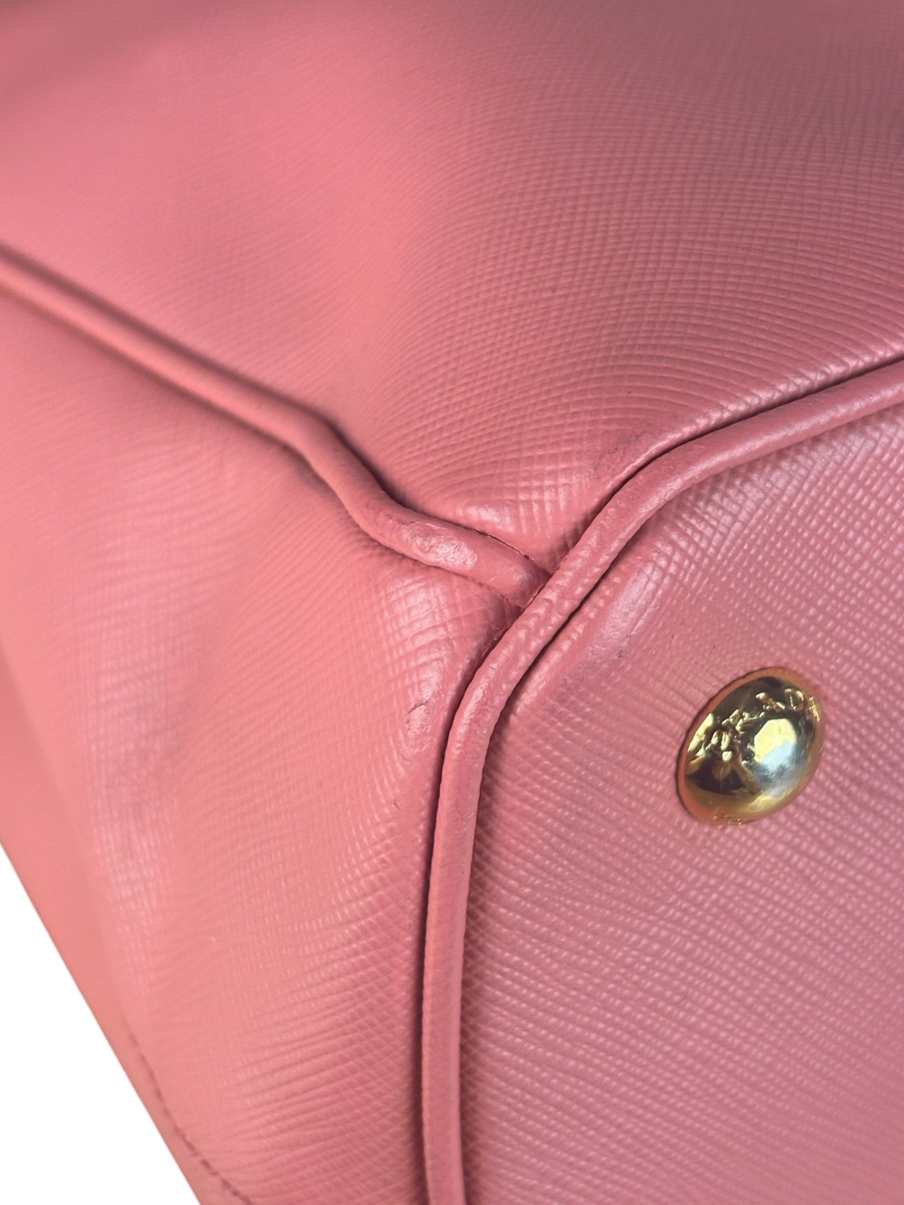 Prada Pink Galleria Saffiano Leather Tote